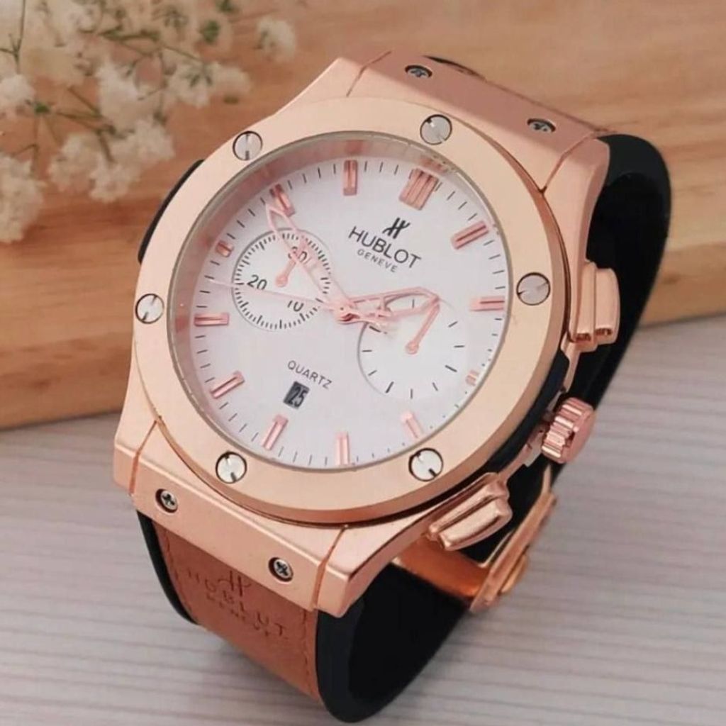 قیمت ارزان ساعت مردانه هابلوت | بند استیل طرح اتومات