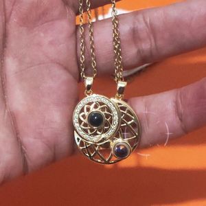 ست گردنبند مگنتی صد زبانه ماه و خورشید