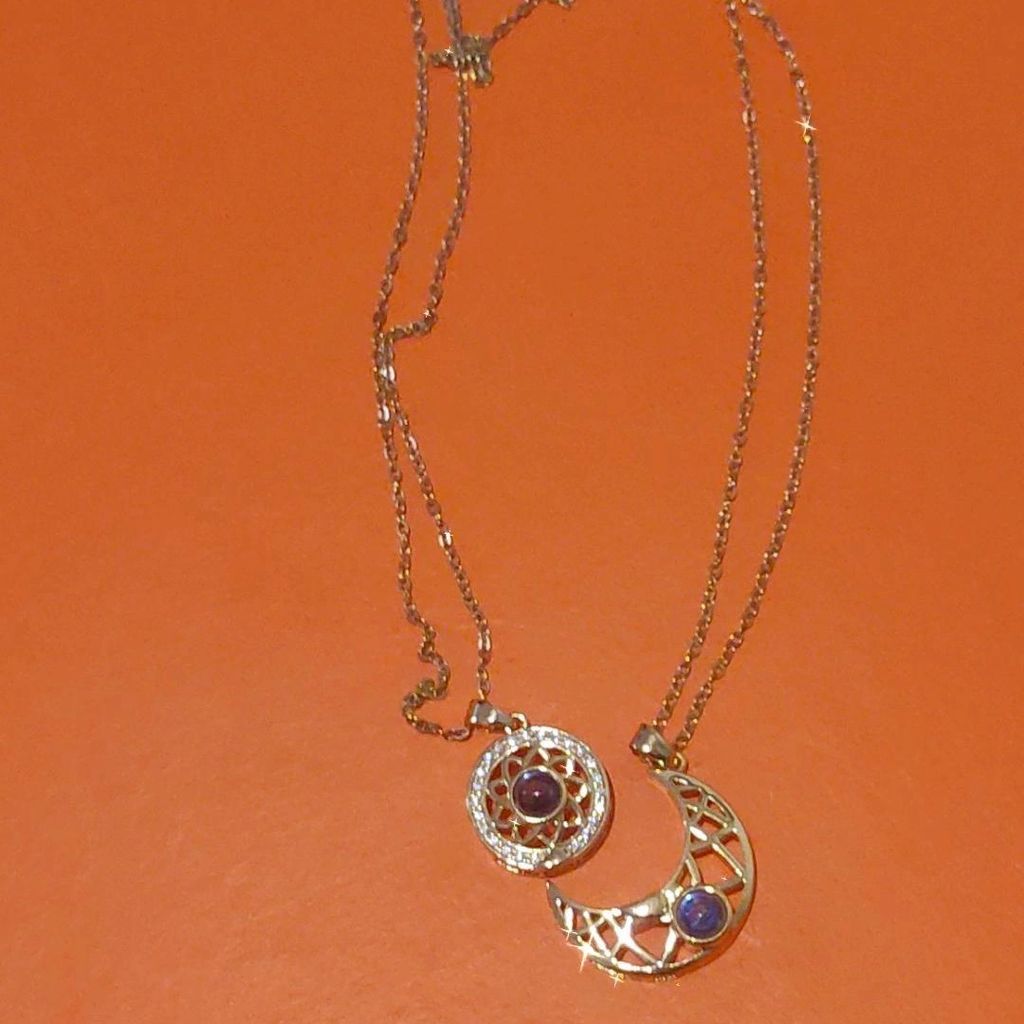 مشخصات ست گردنبند مگنتی صد زبانه ماه و خورشید