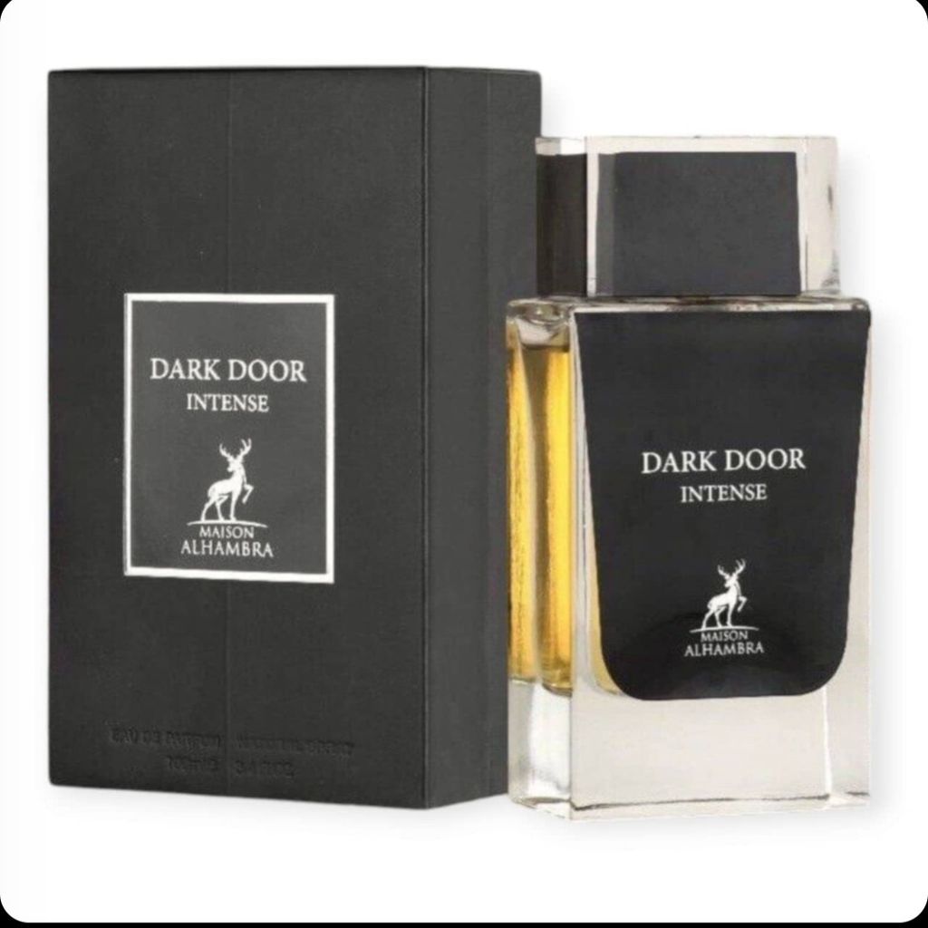 مشخصات ادکلن DARK DOOR INTENSE ALHAMBRA  دارک دور اینتنس الحمبرا دیور هوم اینتنس