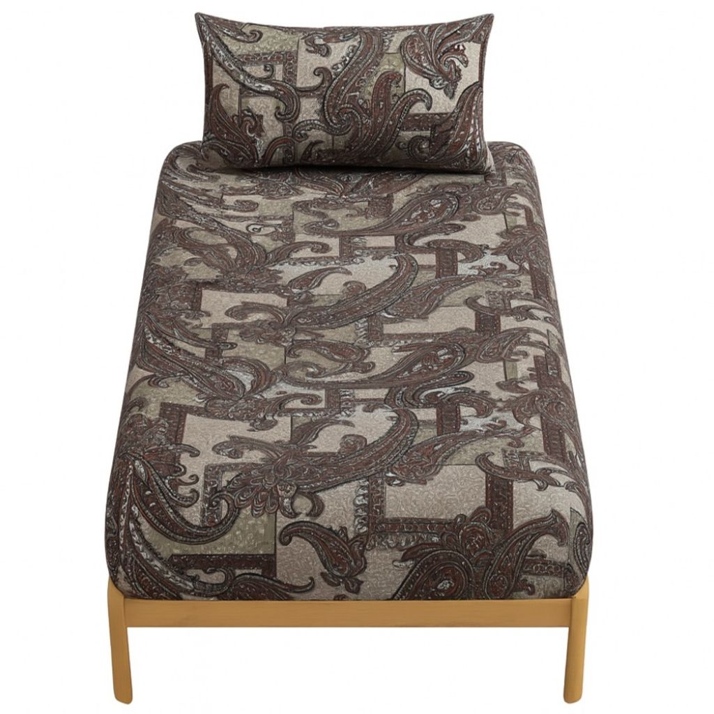 فروش اینترنتی ملحفه تشک مدل کش دار یکنفره سایز 90×200سانتیمتر 2تکه