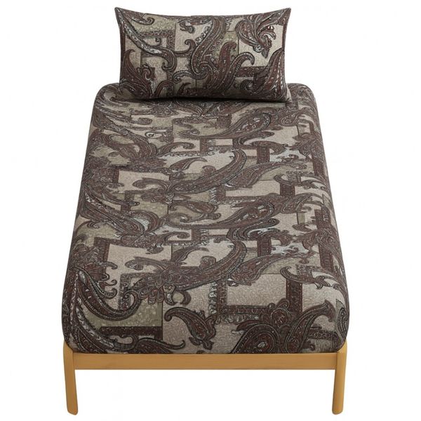 ملحفه تشک مدل کش دار یکنفره سایز 90×200سانتیمتر 2تکه