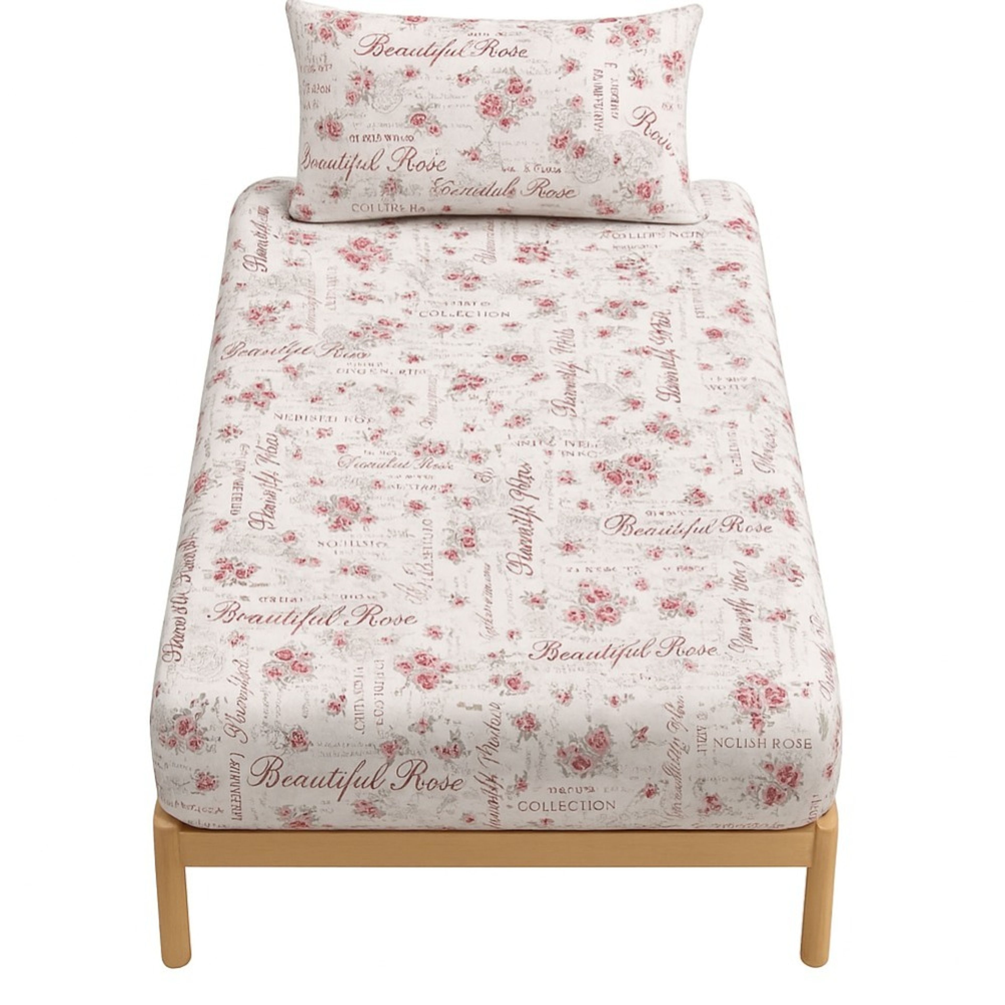 قیمت ارزان ملحفه تشک و روبالش مدل کشدار یکنفره 2تکه