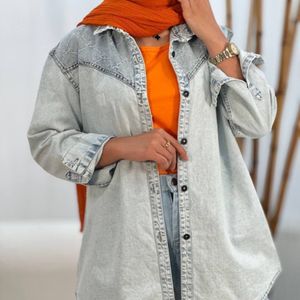 قیمت مانتو جین ژاکارد