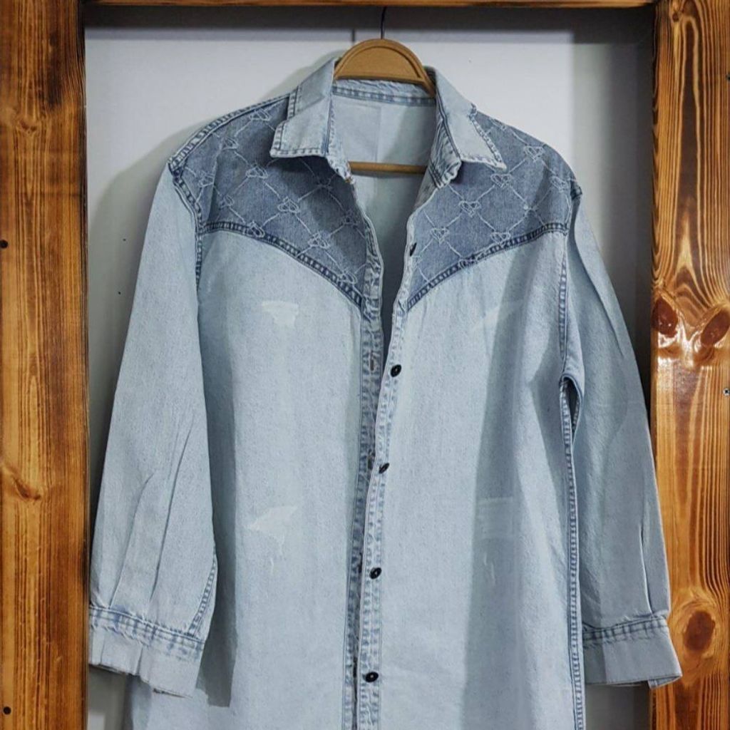 قیمت مانتو جین ژاکارد