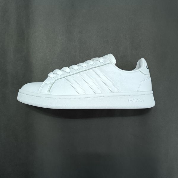 کتونی مردانه آدیداس گرندکورت تمام سفید کیفیت بالا