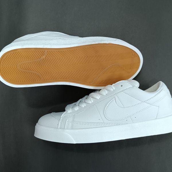 کتونی مردانه نایک بلیزر تمام سفید کیفیت بالا