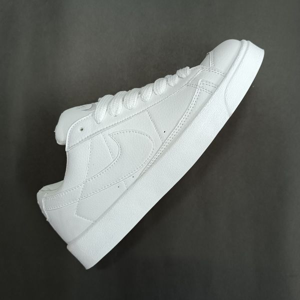 کتونی مردانه نایک بلیزر تمام سفید کیفیت بالا