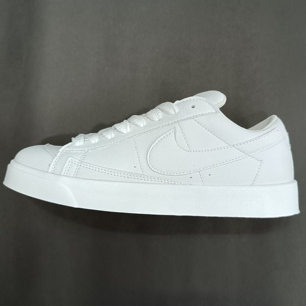 کتونی مردانه نایک بلیزر تمام سفید کیفیت بالا