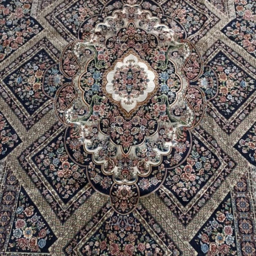 فروش اینترنتی روفرشی 12متری مخمل ابریشم کد 820