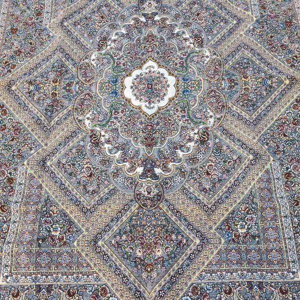 روفرشی 12متری مخمل ابریشم کد 820طوسی