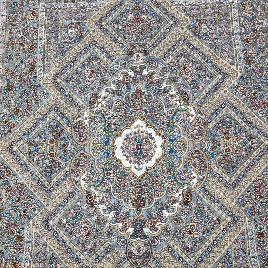 خرید اینترنتی روفرشی 6متری مخمل ابریشم کد 820