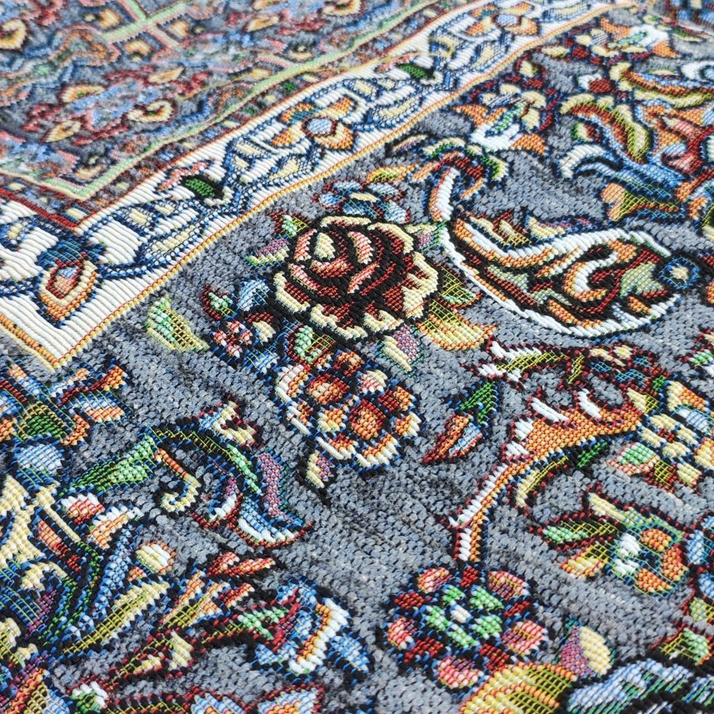 خرید انلاین روفرشی 3متری مخمل ابریشم کد820