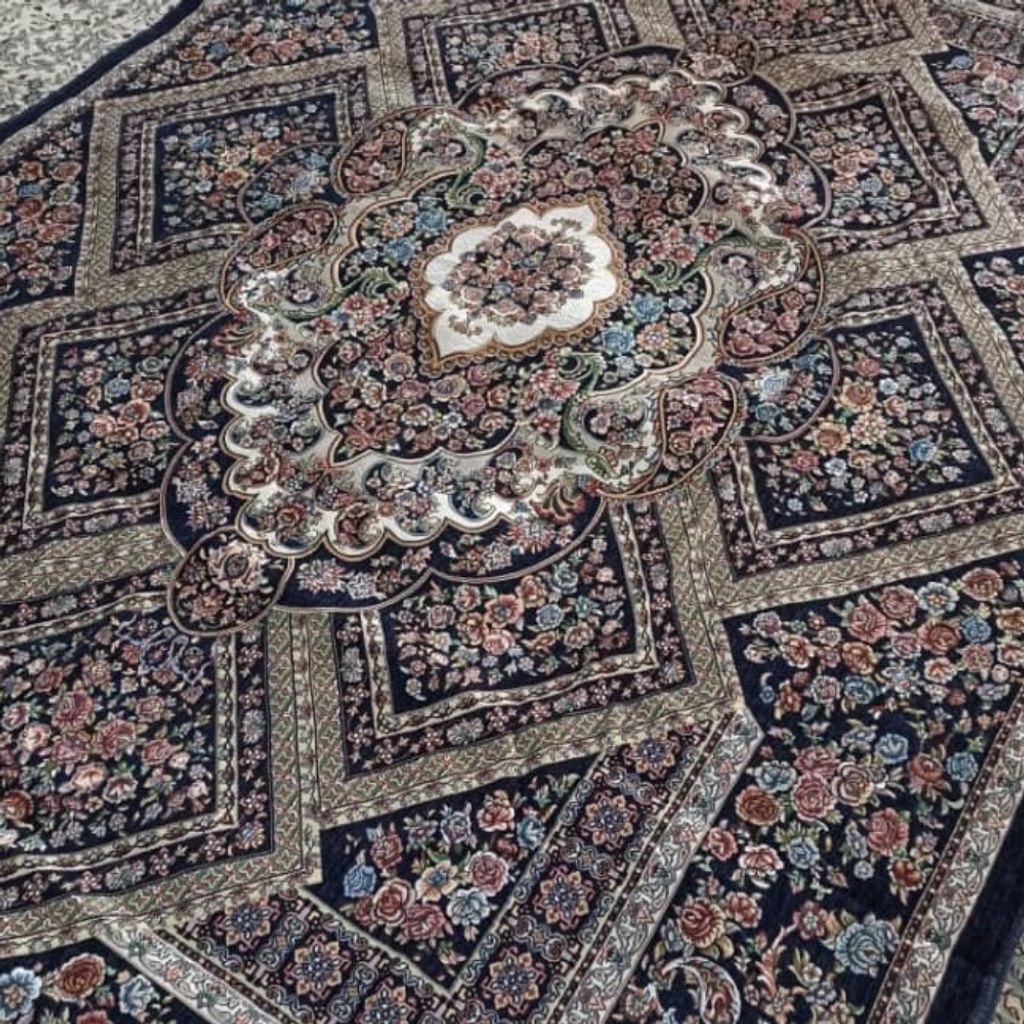 قیمت ارزان روفرشی 3متری مخمل ابریشم کد 820