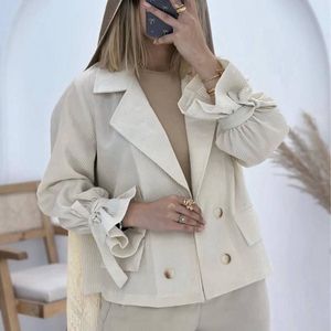 خرید آنلاین مانتو کتی آستین گرهی الیسا