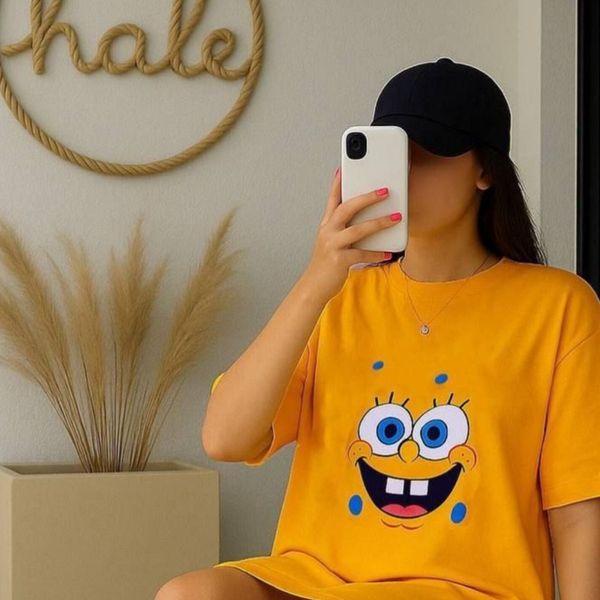 تیشرت باکسی باب اسفنجی