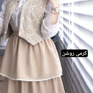 مشخصات دامن+جلیقه رویا نورا