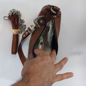 فروش اینترنتی کیف چرمی زنانه وارداتی درجه یک مدل قایقی