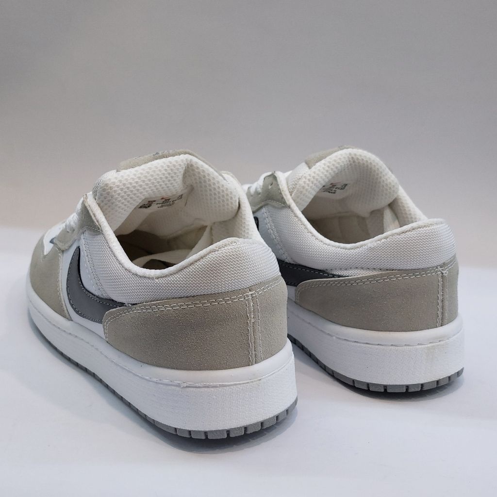 خرید انلاین کتونی نایک جردن وان سفید طوسی با کیفیت بالا