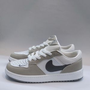 خرید آنلاین کتونی نایک جردن وان سفید طوسی با کیفیت بالا