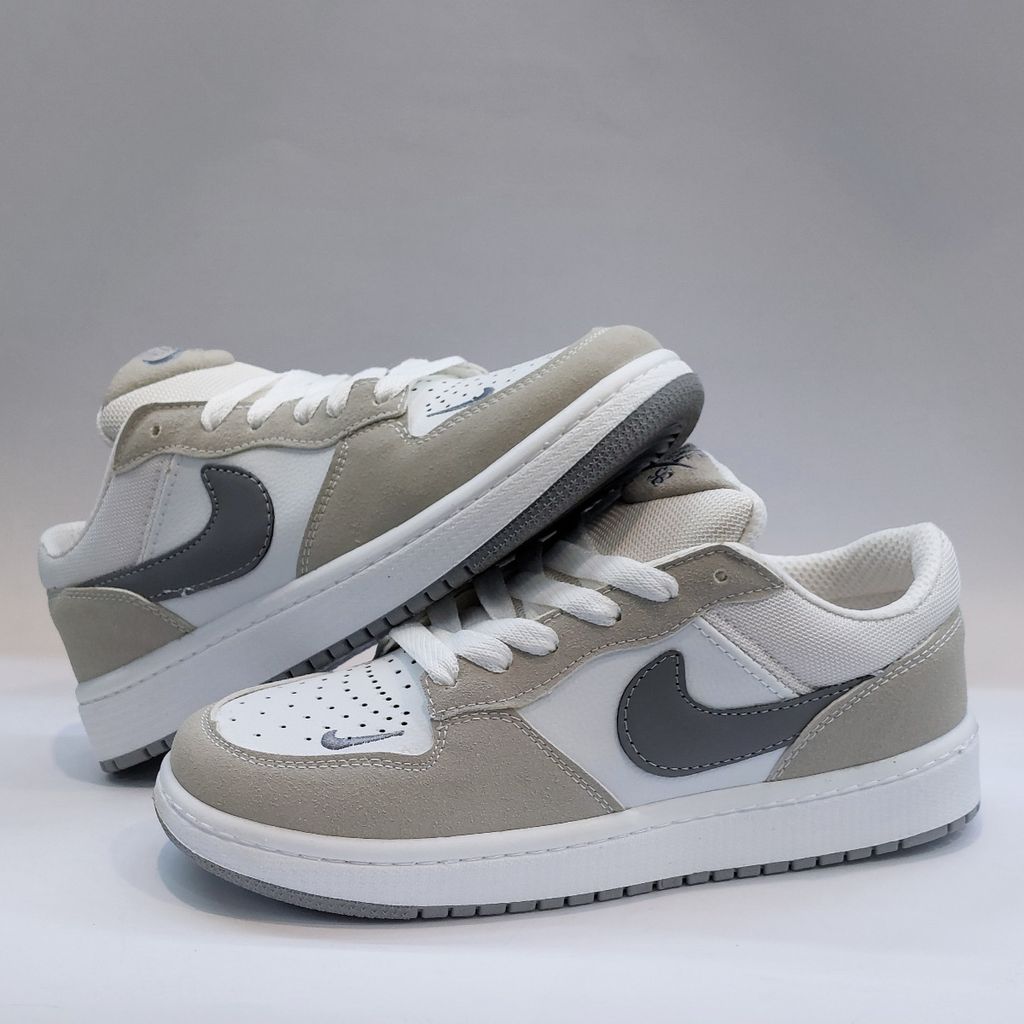 قیمت کتونی نایک جردن وان سفید طوسی با کیفیت بالا