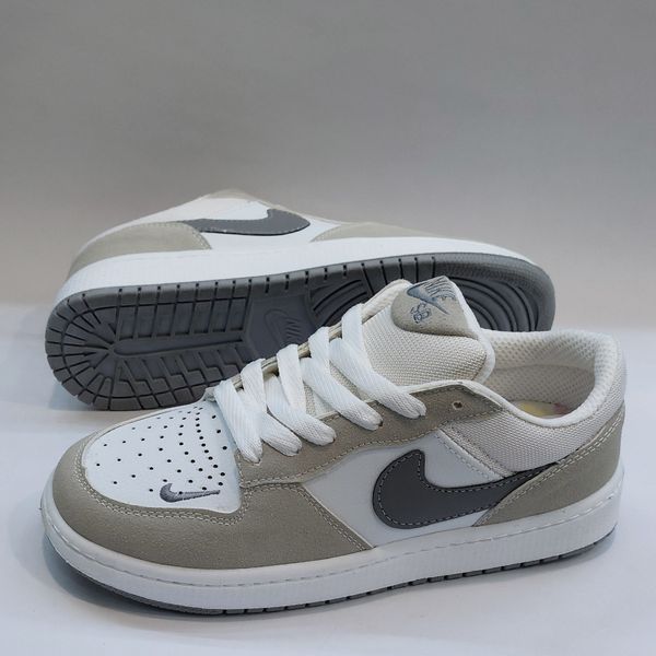 کتونی نایک جردن وان سفید طوسی با کیفیت بالا