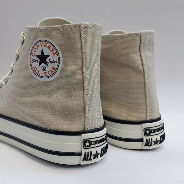 کتونی آلستار کانورس ساق بلند کرم با کیفیت