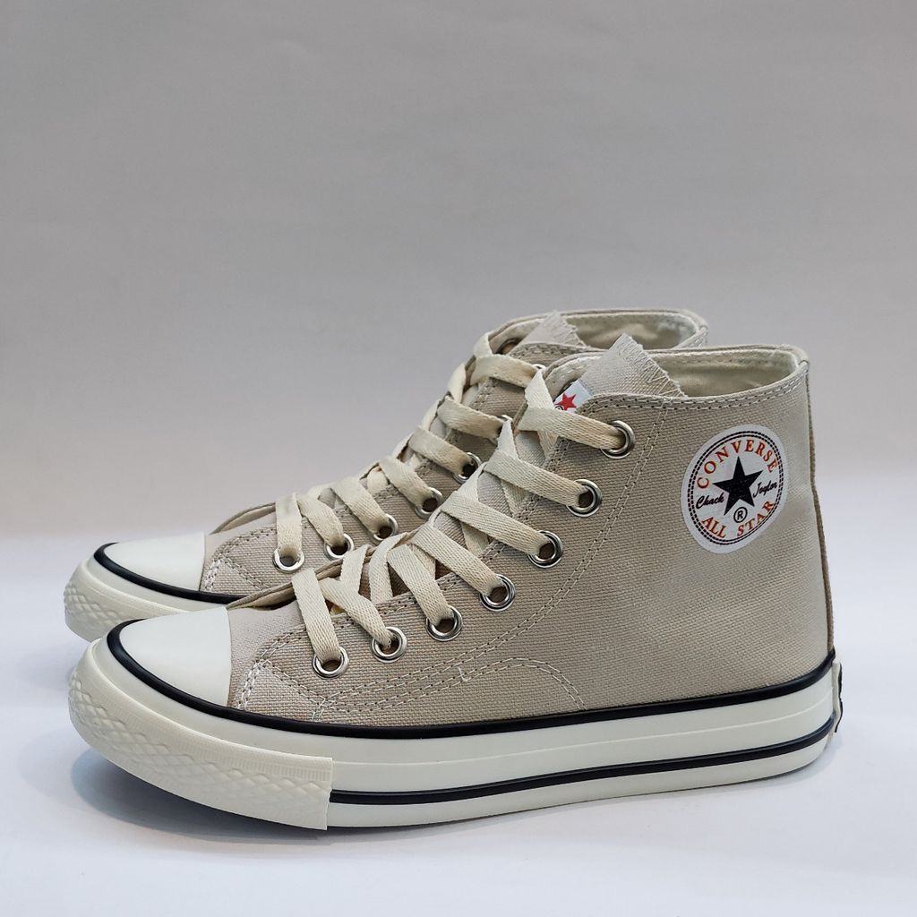 قیمت کتونی آلستار ساق بلند کرم با کیفیت