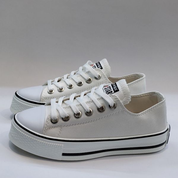 کتونی آلستار کانورس ساق کوتاه سفید با کیفیت