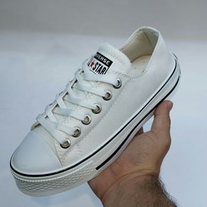 خرید اینترنتی کتونی آلستار ساق کوتاه سفید با کیفیت