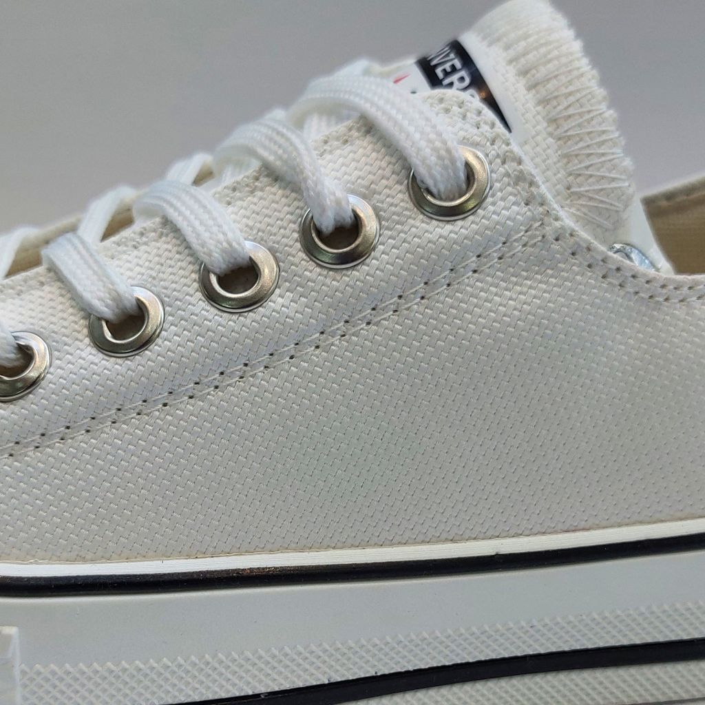 خرید اینترنتی کتونی آلستار کانورس ساق کوتاه سفید با کیفیت