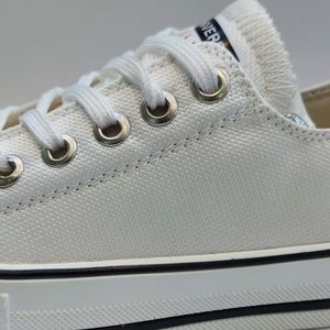 خرید اینترنتی کتونی آلستار کانورس ساق کوتاه سفید با کیفیت