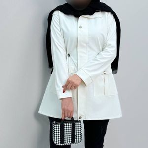 خرید انلاین مانتو چرم مدل کارول نورا