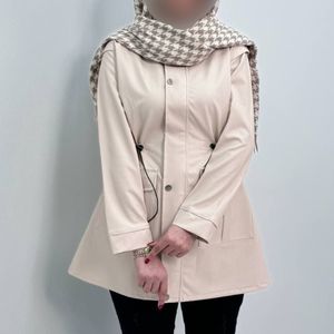 قیمت مانتو چرم مدل کارول نورا