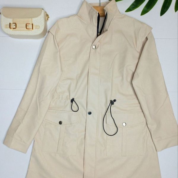 مانتو چرم مدل کارول نورا