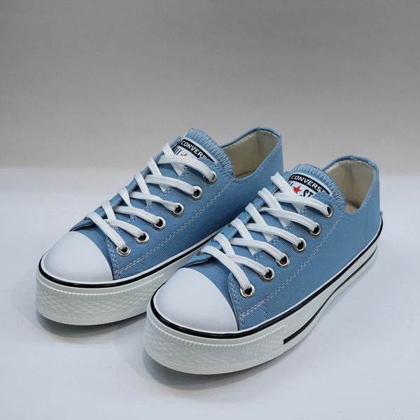 کتونی آلستار کانورس ساق کوتاه آبی با کیفیت