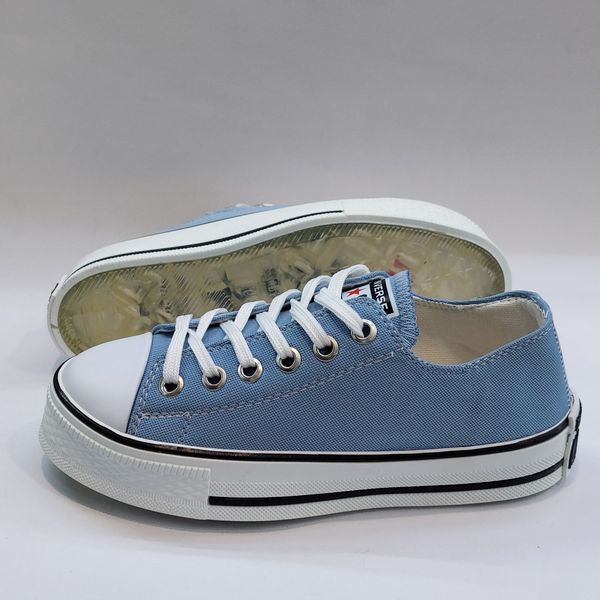 کتونی آلستار کانورس ساق کوتاه آبی با کیفیت