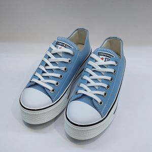 خرید آنلاین کتونی آلستار کانورس ساق کوتاه آبی با کیفیت