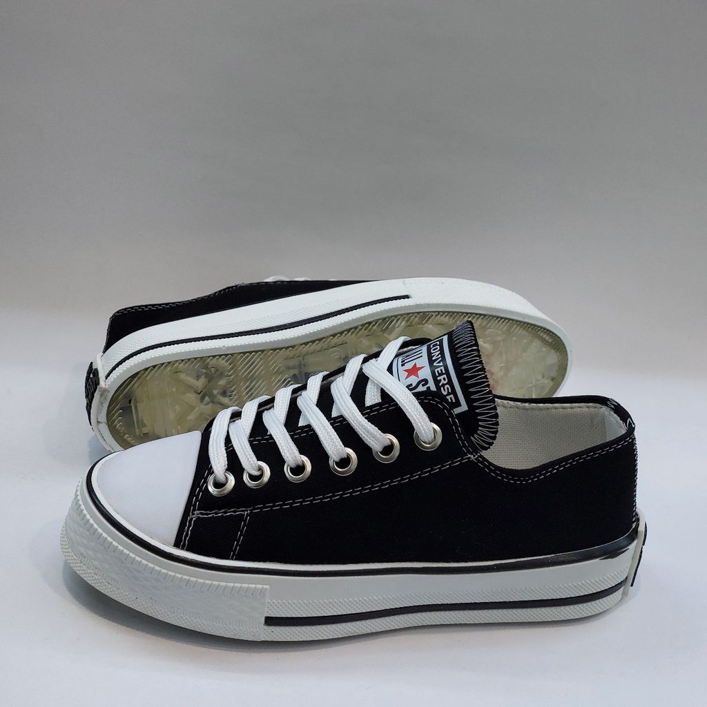 خرید آنلاین کتونی آلستار کانورس ساق کوتاه مشکی با کیفیت