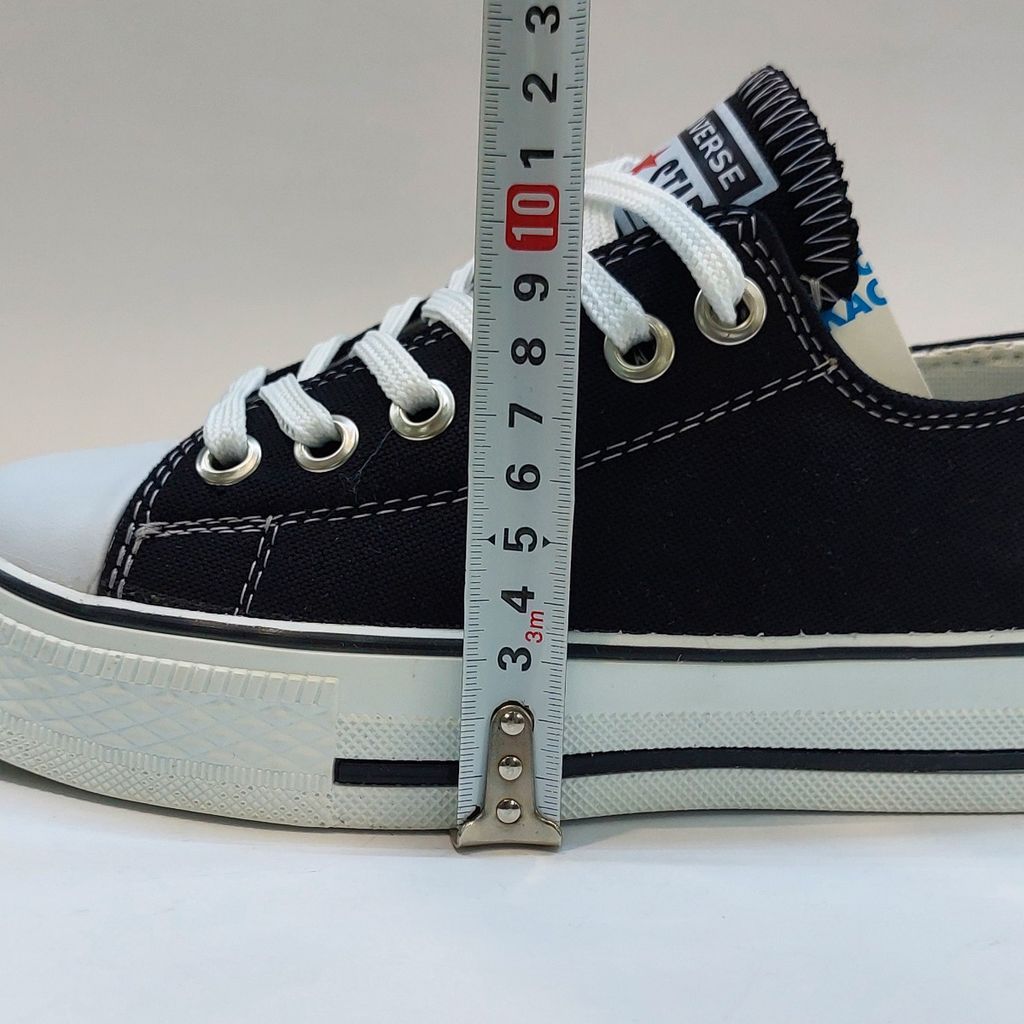 فروش اینترنتی کتونی آلستار کانورس ساق کوتاه مشکی با کیفیت