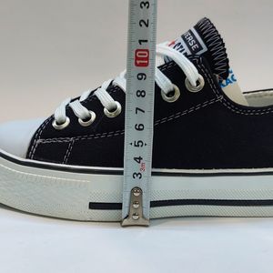 فروش اینترنتی کتونی آلستار کانورس ساق کوتاه مشکی با کیفیت