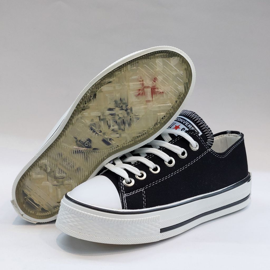 خرید آنلاین کتونی آلستار کانورس ساق کوتاه مشکی با کیفیت