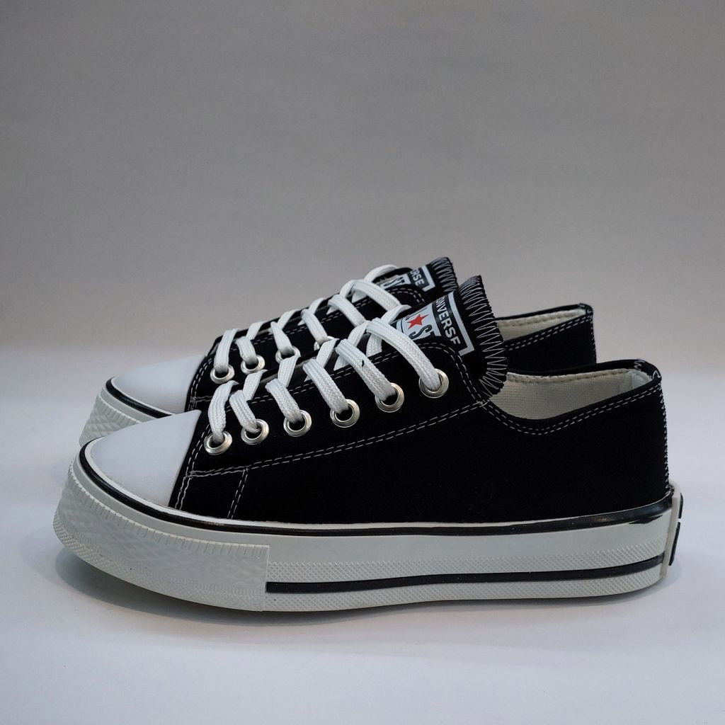 قیمت ارزان کتونی آلستار کانورس ساق کوتاه مشکی با کیفیت