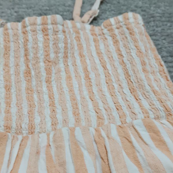 پیراهن بندی لینن وارداتی دخترانه