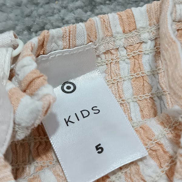 پیراهن بندی لینن وارداتی دخترانه