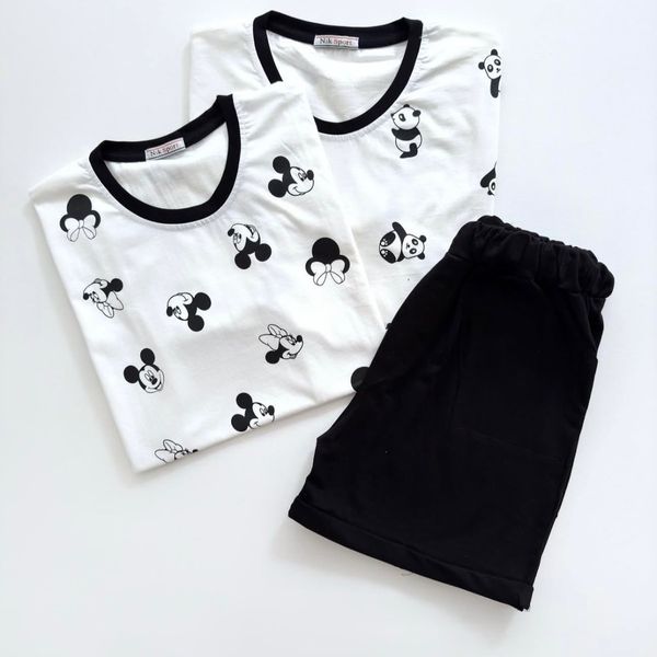 ست تیشرت و شورتک