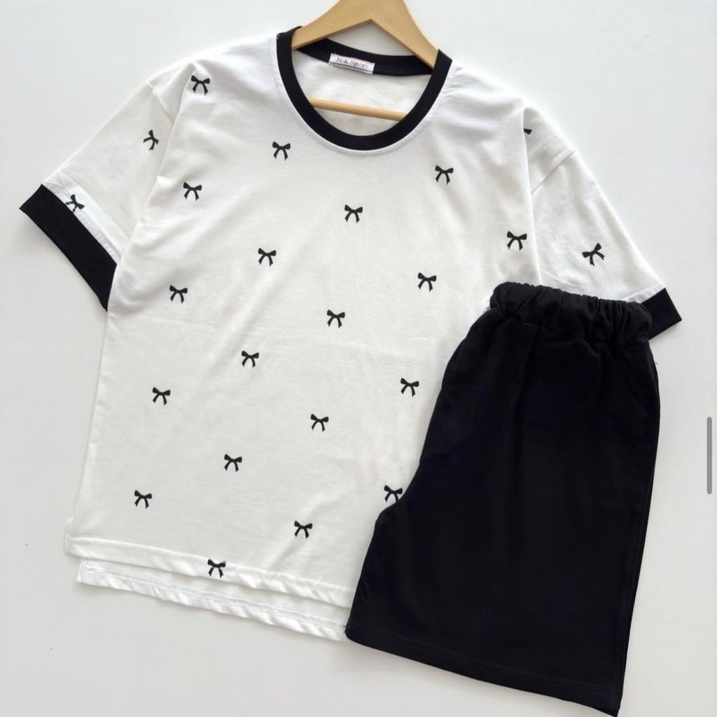 خرید آنلاین ست تیشرت و شورتک