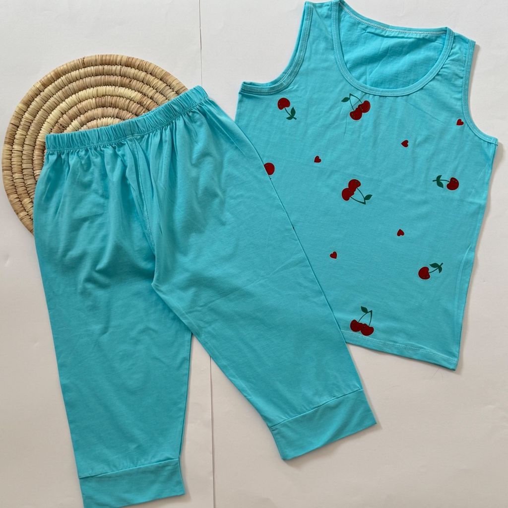 خرید اینترنتی تاپ و شلوارک نخ پنبه