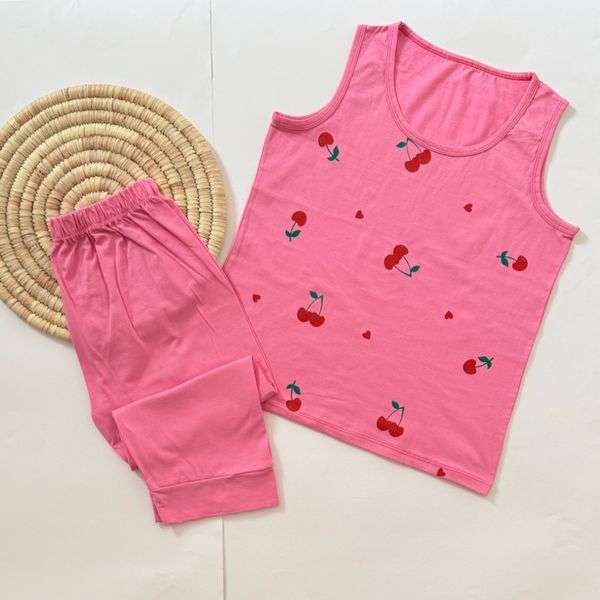 تاپ و شلوارک نخ پنبه