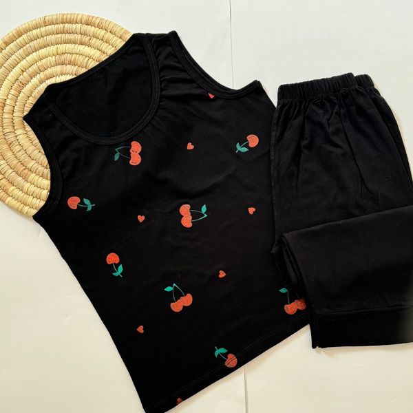 تاپ و شلوارک نخ پنبه